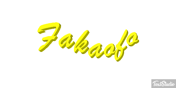 Fakaofo Effetto testo