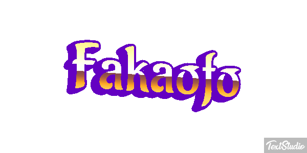 Fakaofo Effetto testo