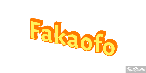 Fakaofo Effetto testo