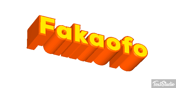 Fakaofo Effetto testo