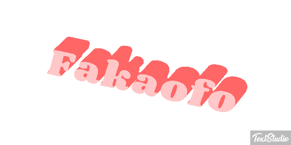 Fakaofo Effetto testo