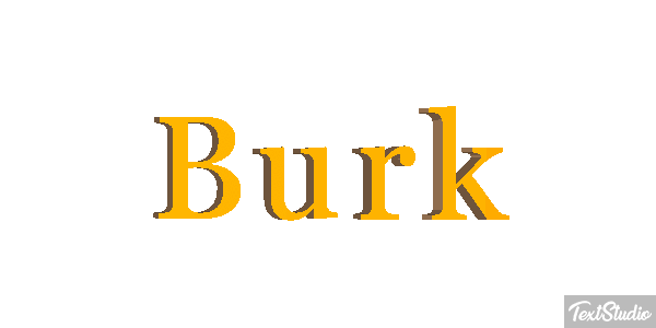 Burk Effetto testo