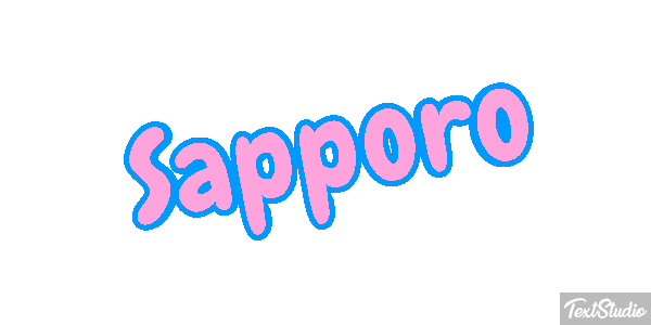 Sapporo Efekt tekstowy