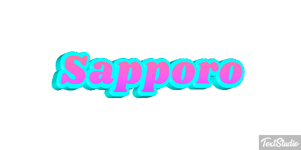 Sapporo Efekt tekstowy