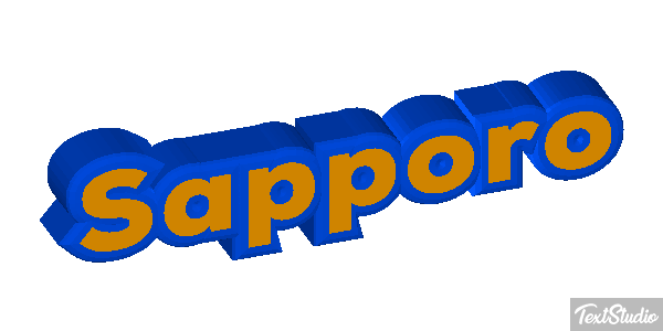 Sapporo Efekt tekstowy