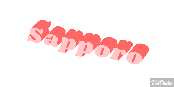 Sapporo Efekt tekstowy