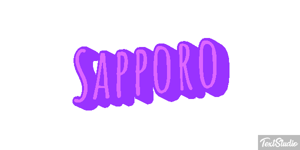 Sapporo Efekt tekstowy