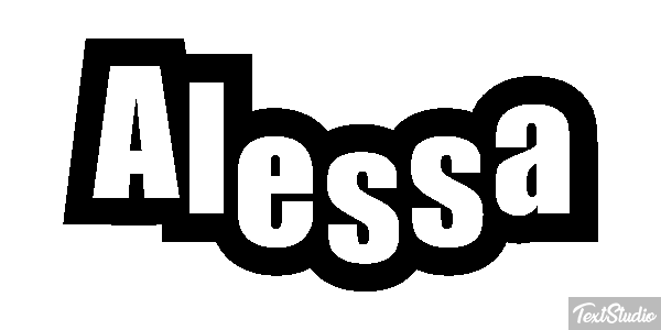 Alessa Effetto testo