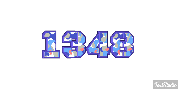 1348 Tekst effect