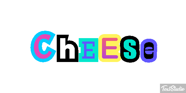 Cheese Tekst effect