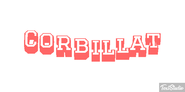Corbillat Effet de texte