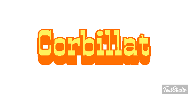 Corbillat Effet de texte