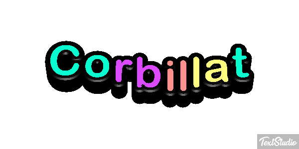 Corbillat Effet de texte