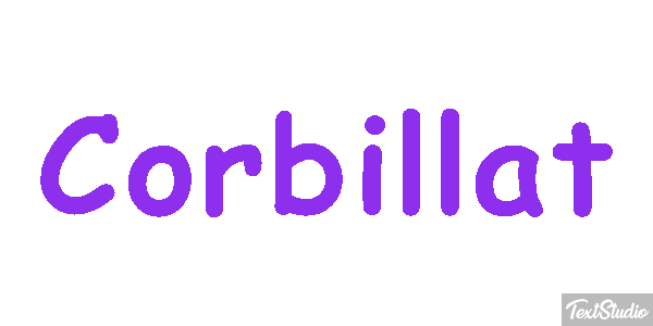 Corbillat Effet de texte