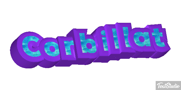 Corbillat Effet de texte