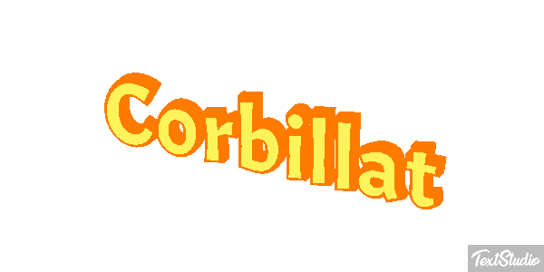 Corbillat Effet de texte