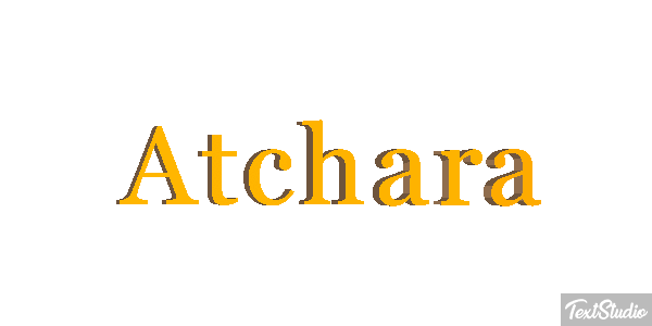 Atchara Texteffekt