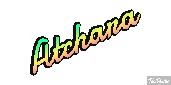 Atchara Texteffekt