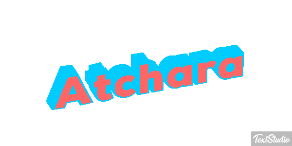 Atchara Texteffekt