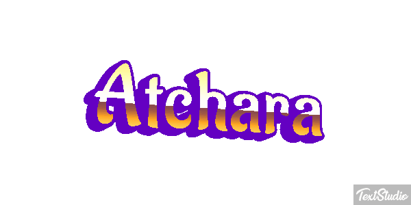 Atchara Texteffekt