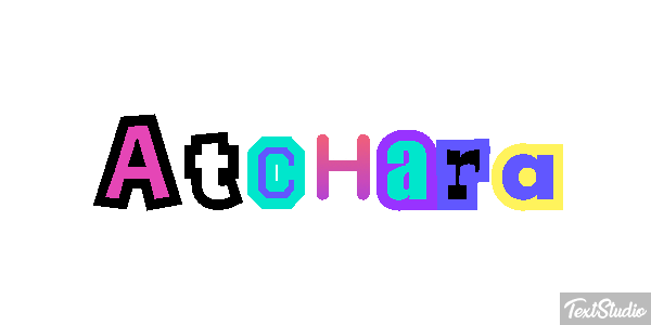 Atchara Texteffekt