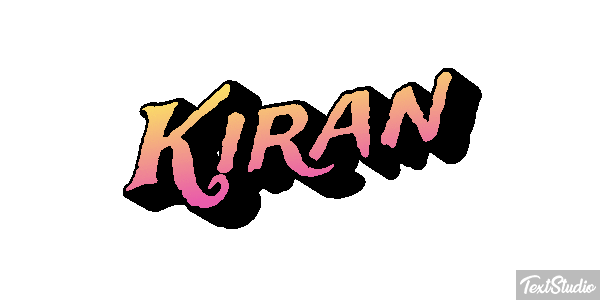 Kiran Efeito do texto