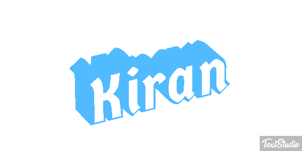 Kiran Efeito do texto