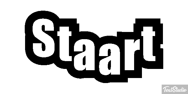 Staart Tekst effect