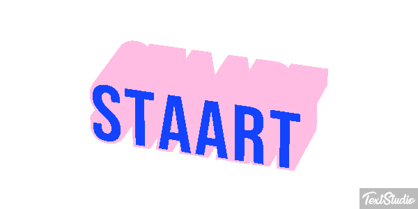 Staart Tekst effect