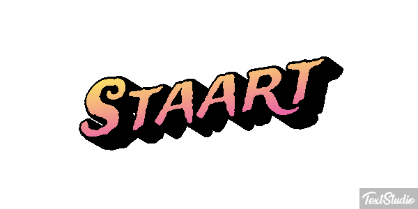 Staart Tekst effect