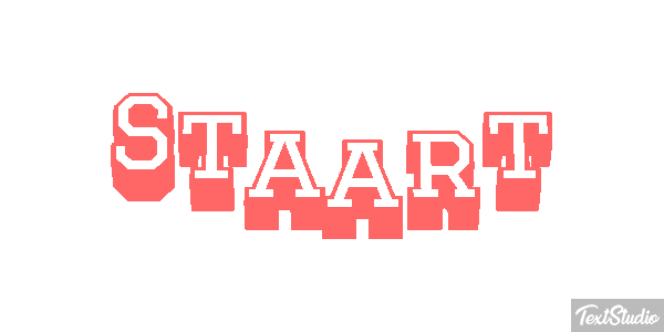 Staart Tekst effect