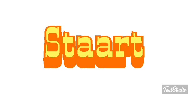 Staart Tekst effect