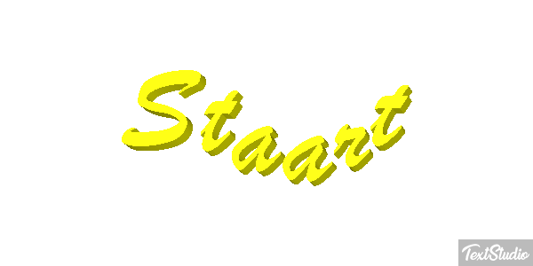 Staart Tekst effect
