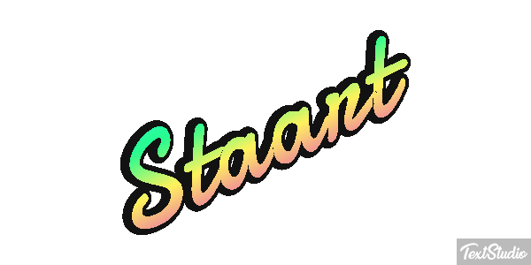 Staart Tekst effect