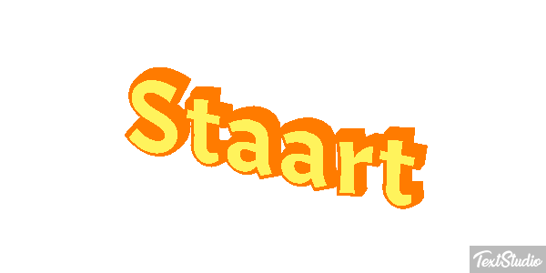 Staart Tekst effect