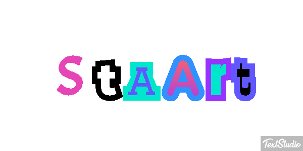 Staart Tekst effect