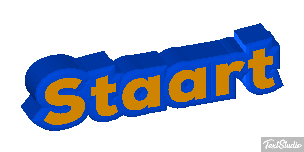 Staart Tekst effect