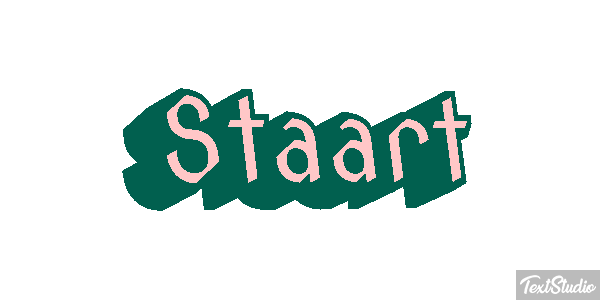 Staart Tekst effect