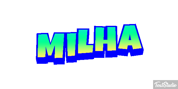 Milha Effet de texte