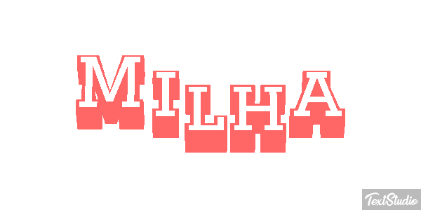 Milha Effet de texte