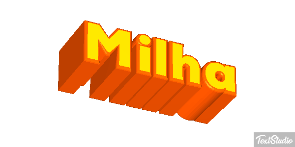 Milha Effet de texte