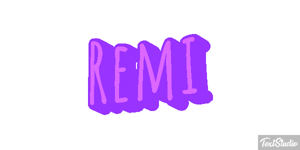 Remi Efecto de texto