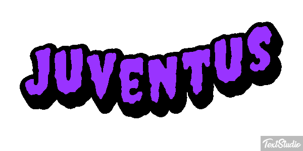 Juventus Text effect