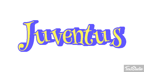 Juventus Text effect