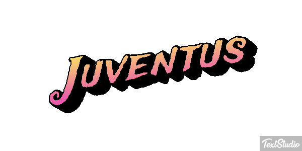 Juventus Text effect