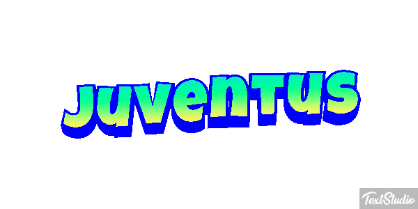 Juventus Text effect