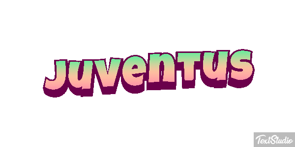 Juventus Text effect