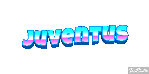 Juventus Text effect