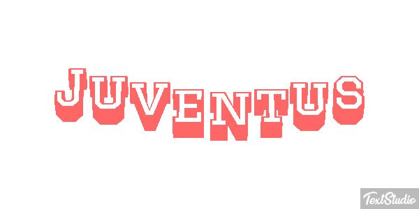 Juventus Text effect