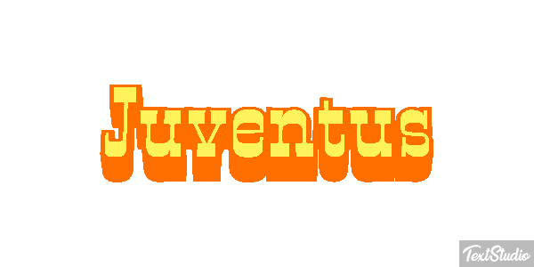 Juventus Text effect